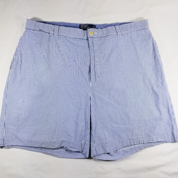 Polo Ralph Lauren seersucker Flat front shorts - Picture 1 of 8